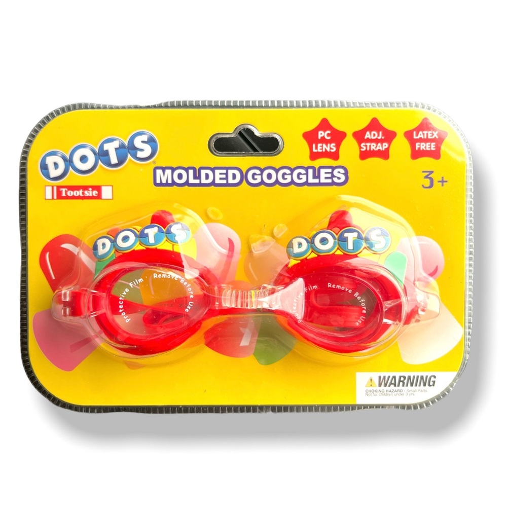 ✅ Kids Swimming goggles - Dots for ages 3+.